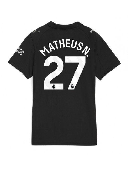 Manchester City Matheus Nunes #27 Zenski Gostujuci Dres 2025-26 Kratak Rukavima Manchester City Matheus Nunes #27 Zenski Gostujuci Dres 2025-26 Kratak Rukavima